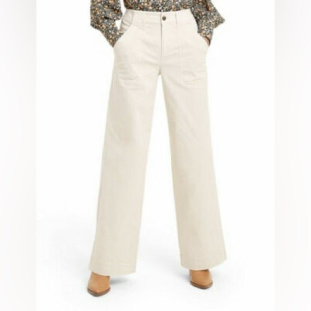 Nili Lotan Wide Leg High Rise Pants